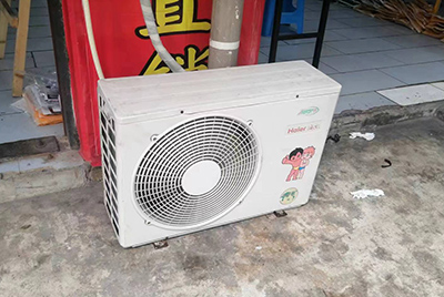 龙安空调突然不制冷只吹自然风怎么办？