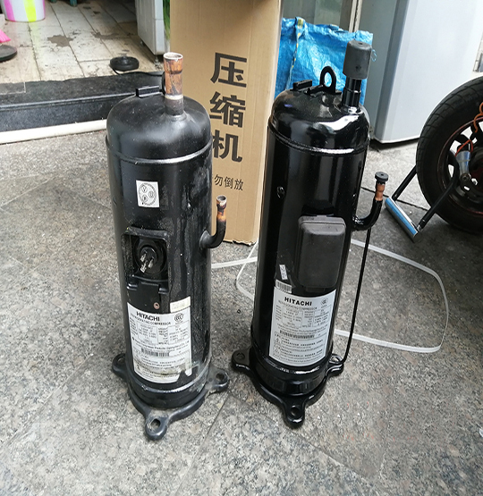 龙安中央空调压缩机的更换维修